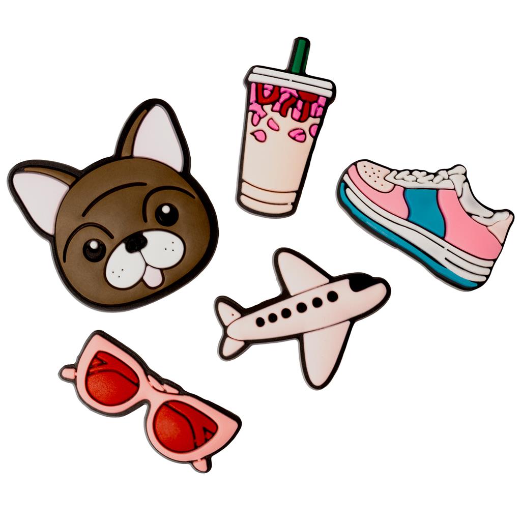 3D dekor matrica szett 5 db (Rózsaszín)