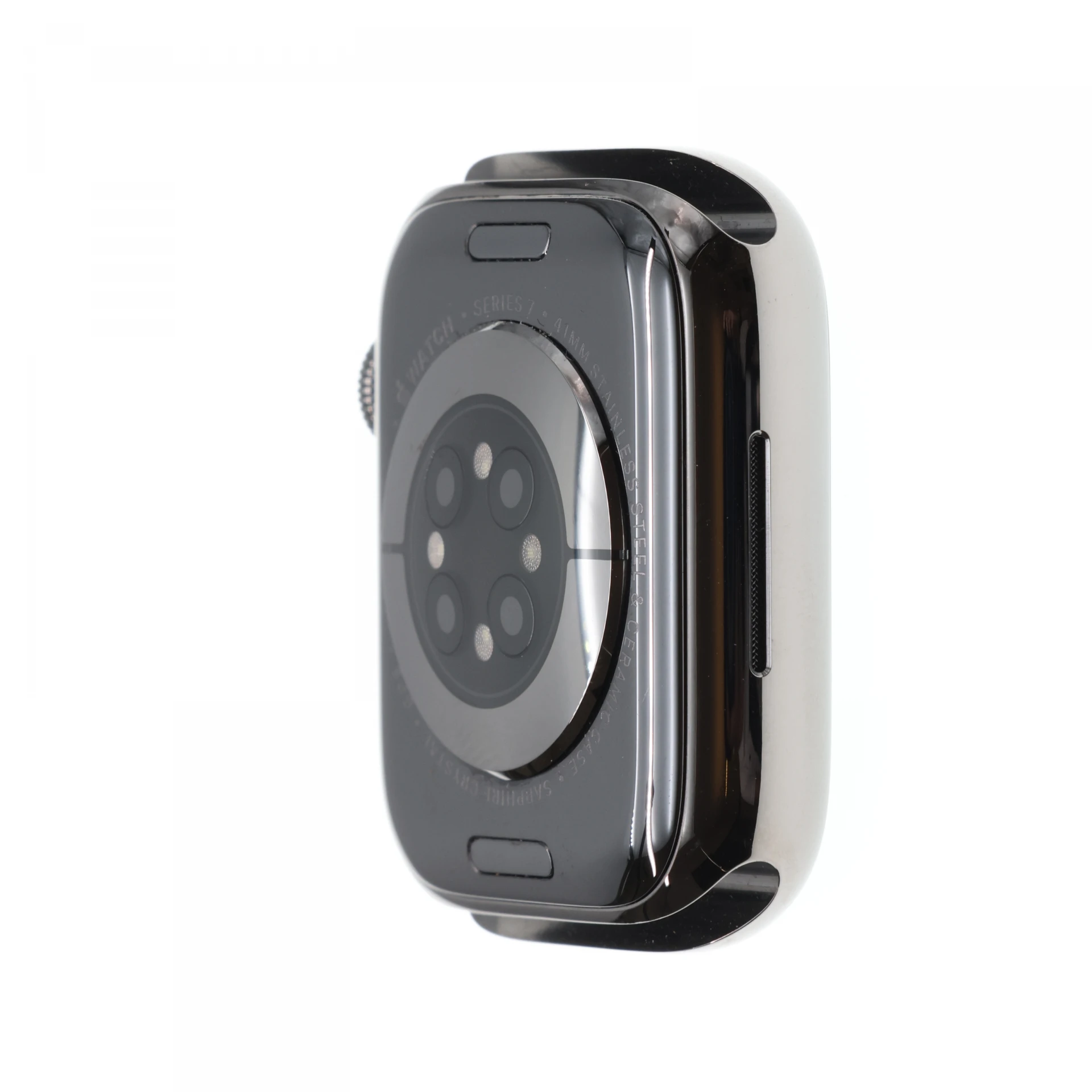 Apple Watch Series 7 Stainless Steel 41mm, GPS+Cellular, Graphite, A+