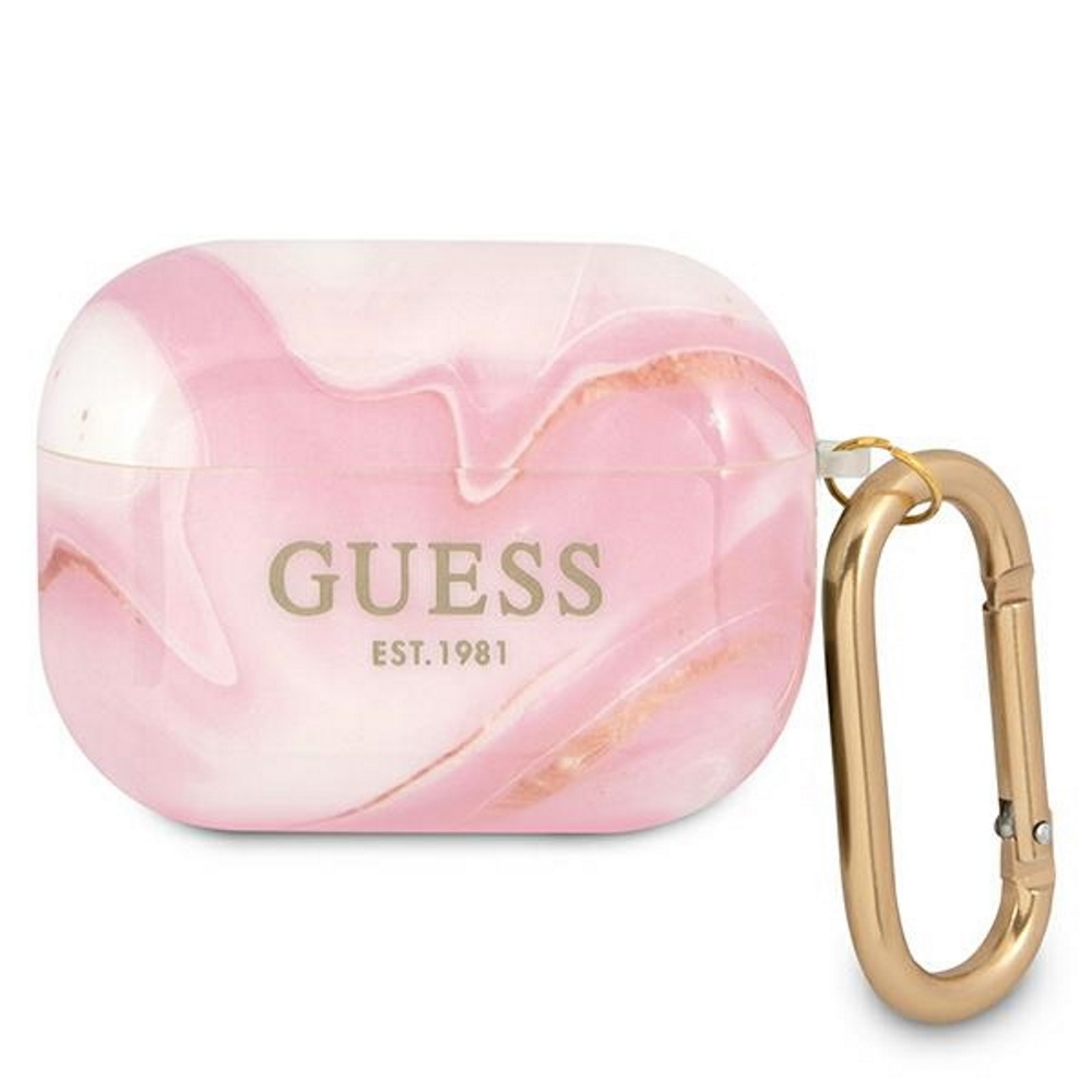 AirPods Pro Guess Marble tok (Rózsaszín) - GUAPUNMP