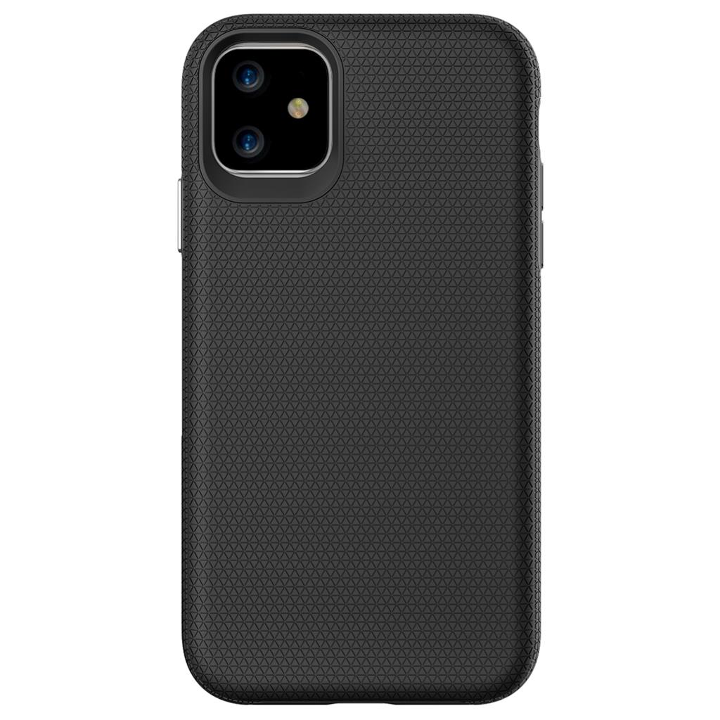 Apple iPhone 11 TOKO Triangle hátlap tok (Fekete)