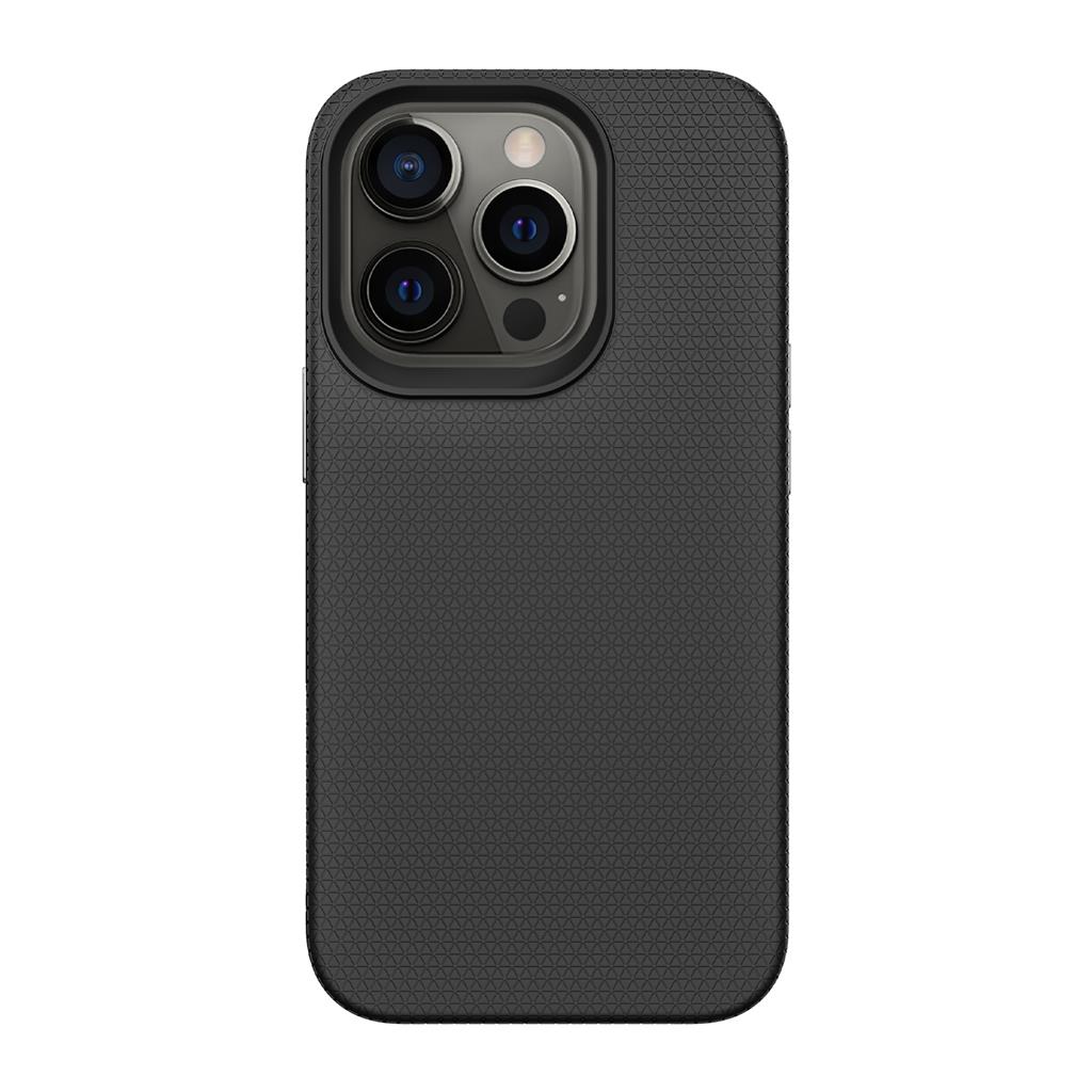 Apple iPhone 14 Pro TOKO Triangle hátlap tok (Fekete)