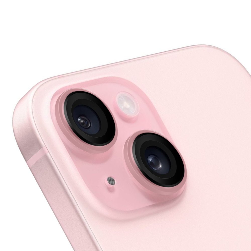 Apple iPhone 15 & iPhone 15 Plus OBAL:ME kameravédő (Rózsaszín)