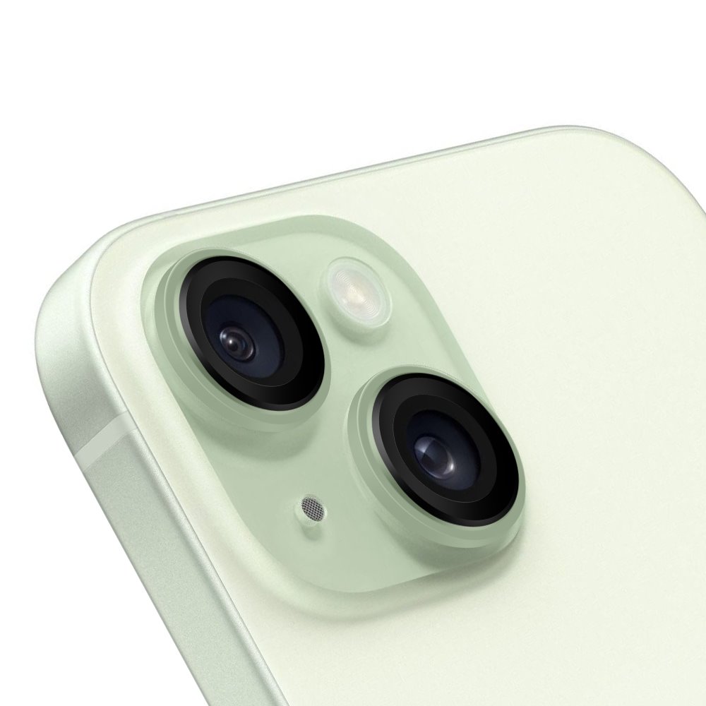 Apple iPhone 15 & iPhone 15 Plus OBAL:ME kameravédő (Zöld)