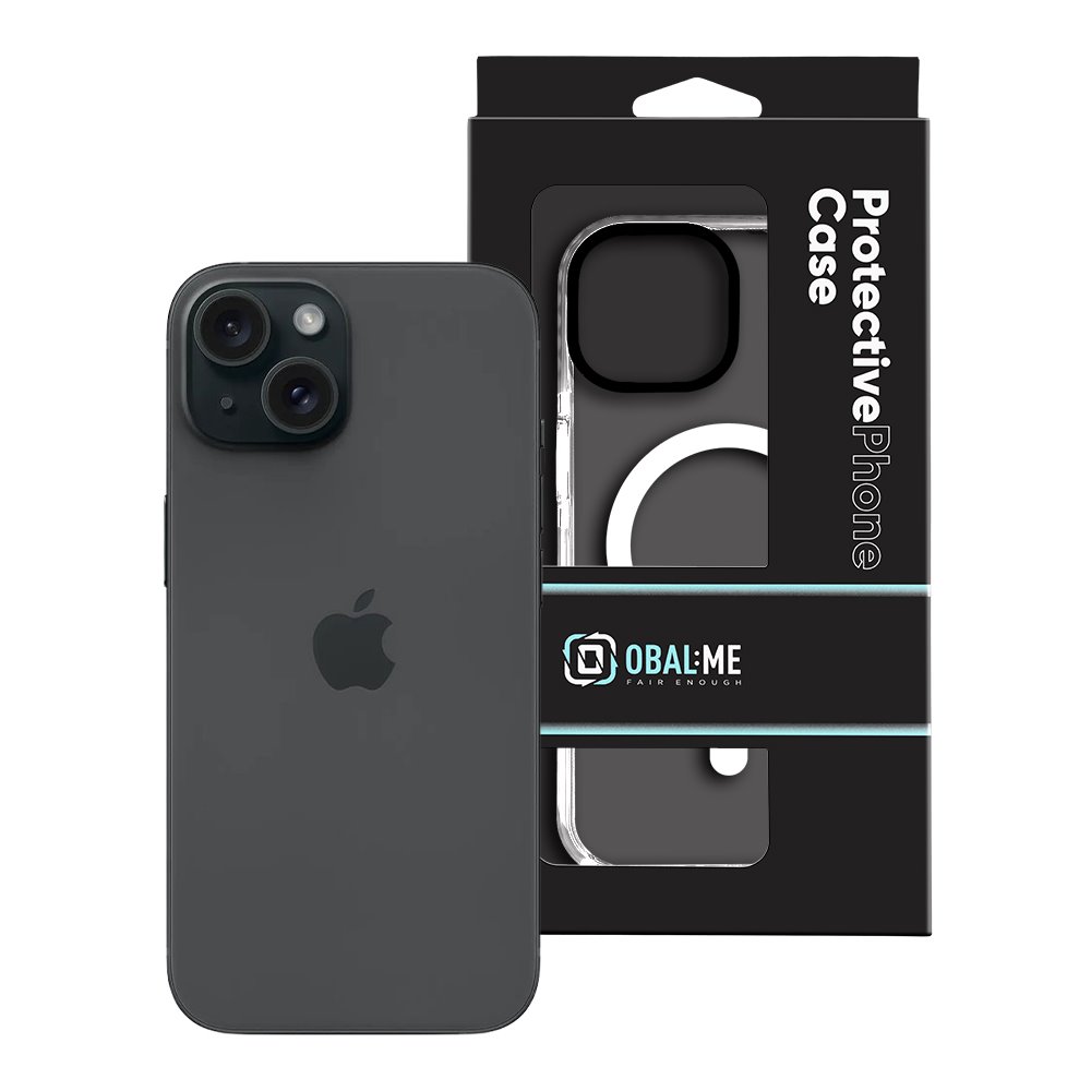 Apple iPhone 15 OBAL:ME MagNetix Bumper tok (Fehér)
