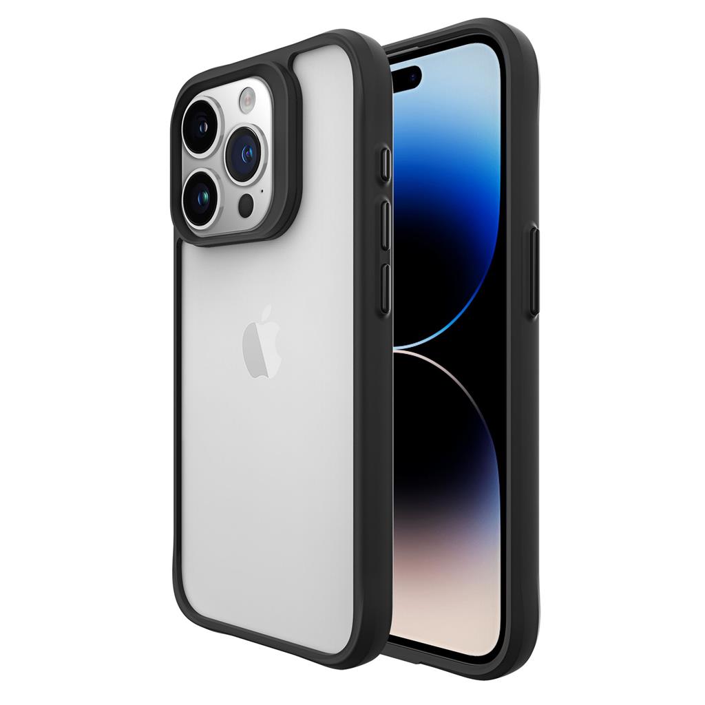 Apple iPhone 15 Pro Max TOKO Combat X mode Frost hátlap tok (Fekete)