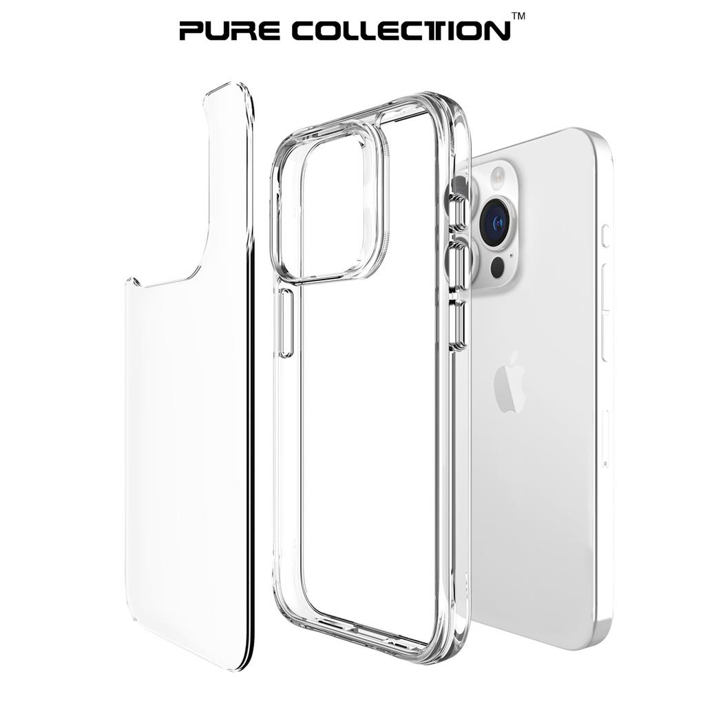 Apple iPhone 15 Pro Max TOKO Pure hátlap tok (Átlátszó)