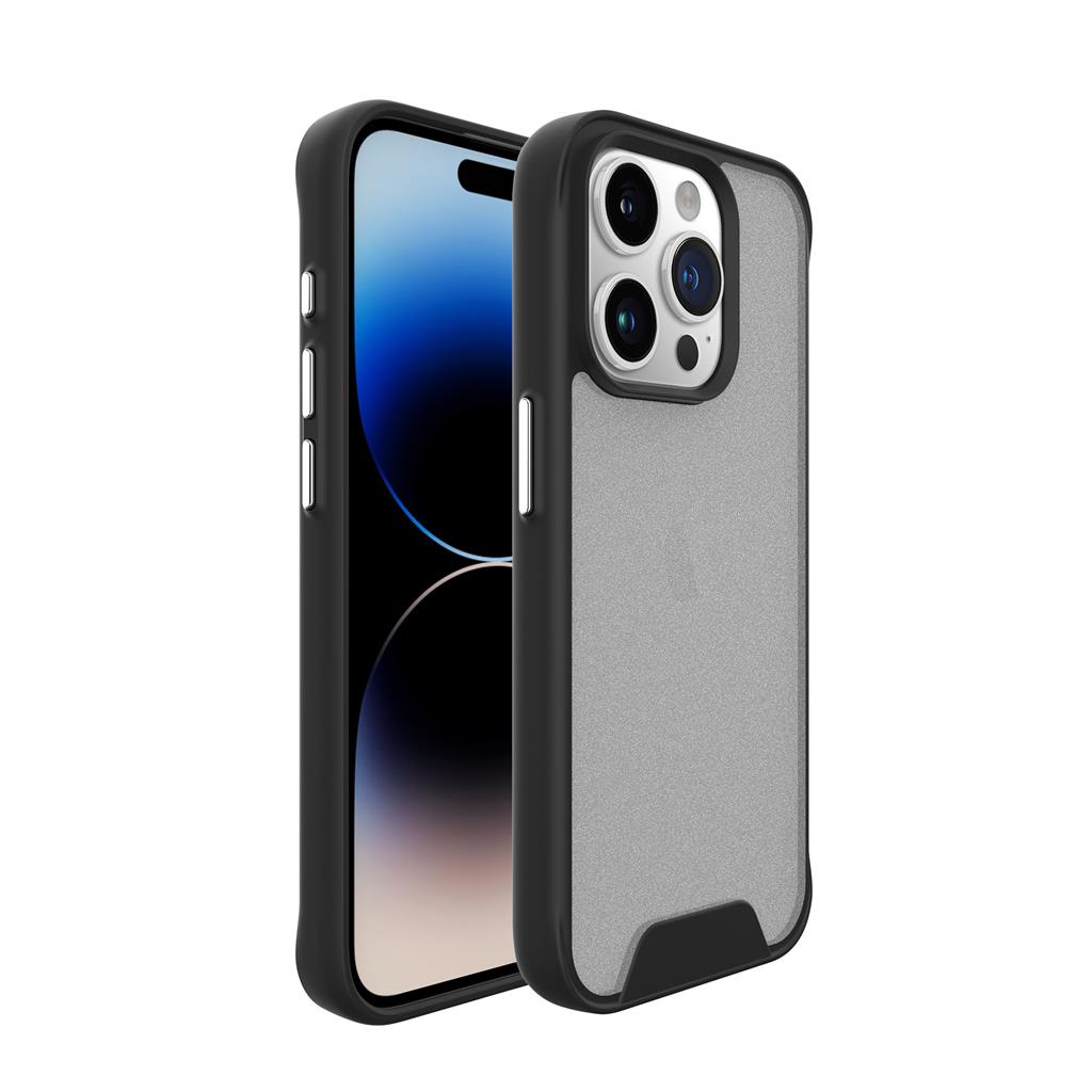 Apple iPhone 15 Pro Max TOKO Silk hátlap tok (Fekete)