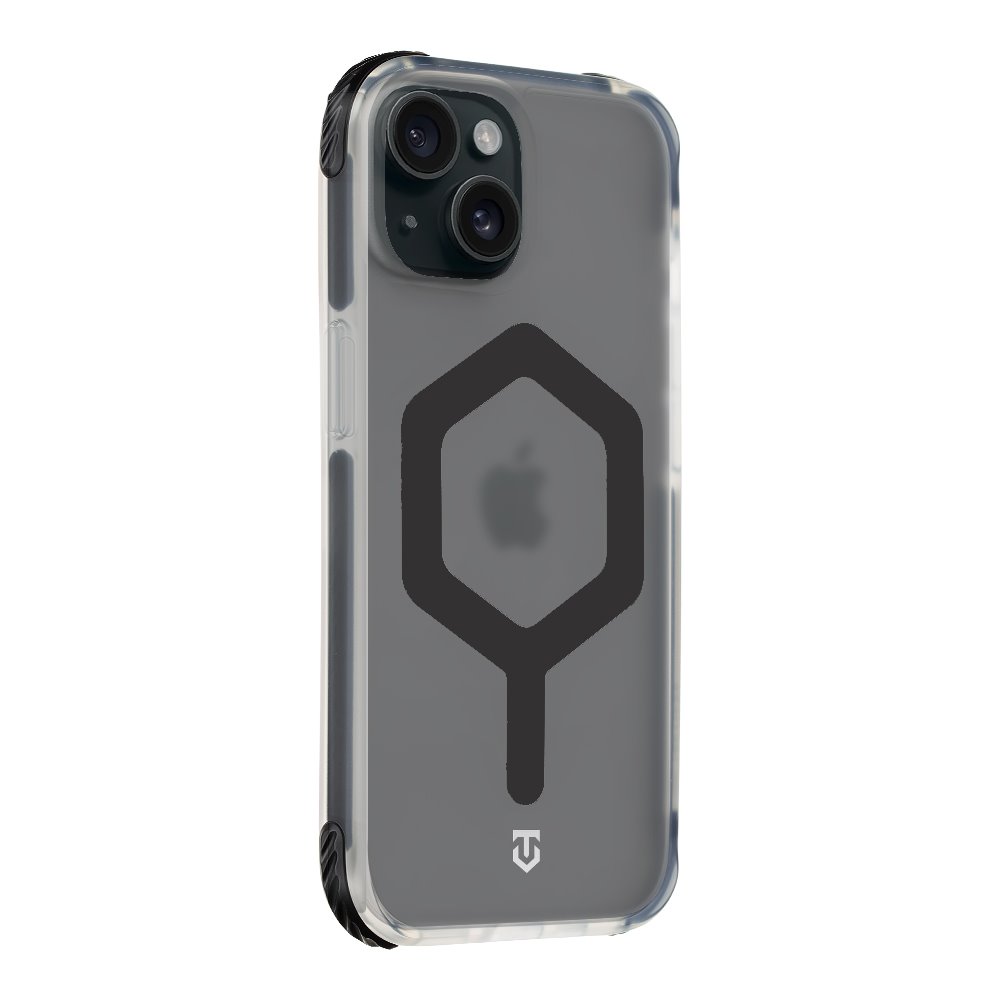 Apple iPhone 15 Tactical MagForce Hexagon tok (Fekete)