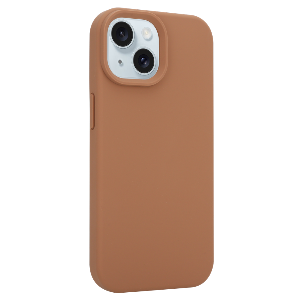 Apple iPhone 15 Tactical MagForce Velvet Smoothie tok (Barna)