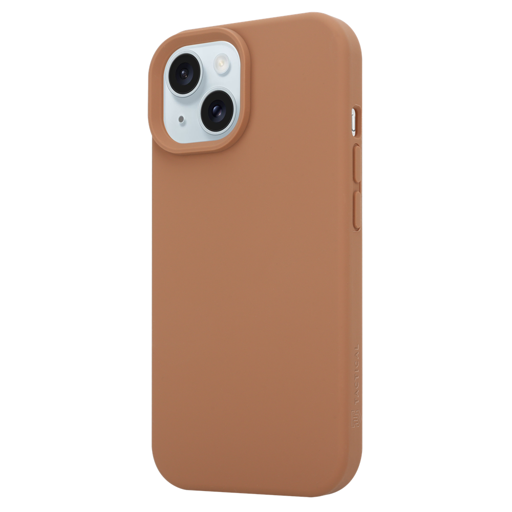 Apple iPhone 15 Tactical MagForce Velvet Smoothie tok (Barna)