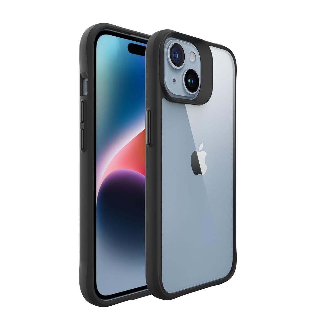 Apple iPhone 15 TOKO Combat X mode Frost hátlap tok (Fekete)