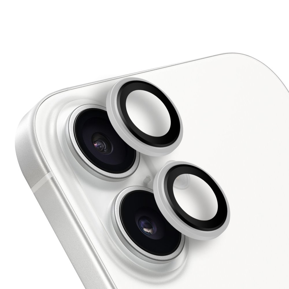 Apple iPhone 16 & iPhone 16 Plus OBAL:ME kameravédő (Fehér)