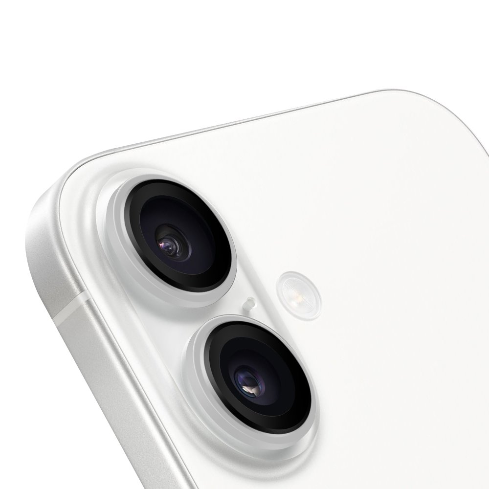 Apple iPhone 16 & iPhone 16 Plus OBAL:ME kameravédő (Fehér)