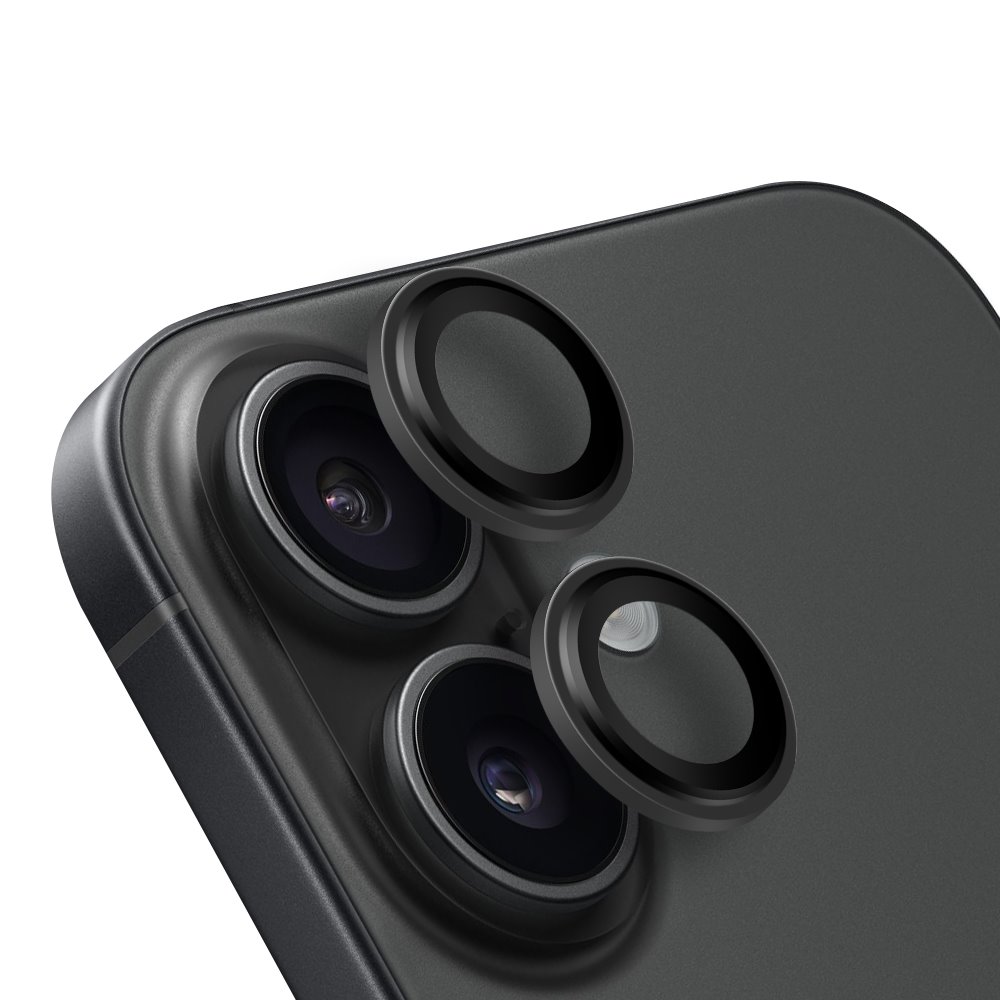 Apple iPhone 16 & iPhone 16 Plus OBAL:ME kameravédő (Fekete)