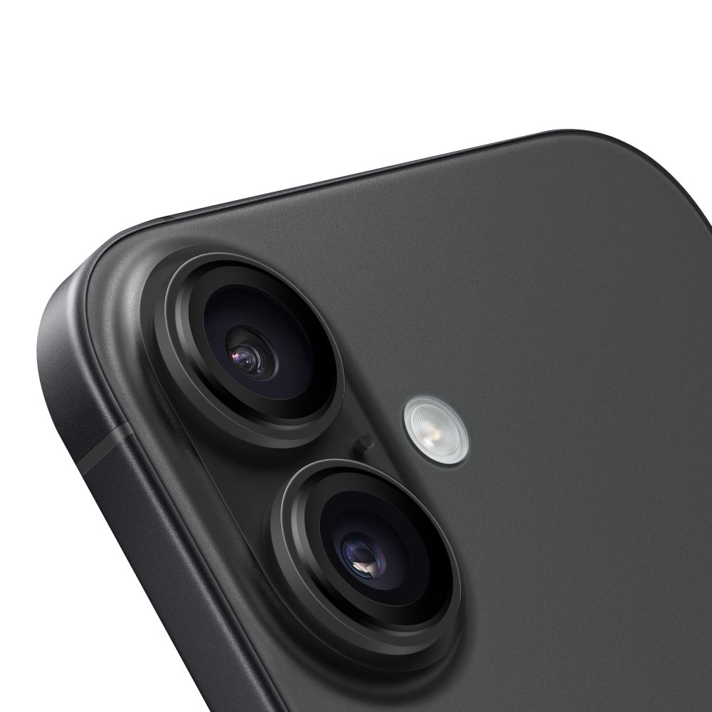 Apple iPhone 16 & iPhone 16 Plus OBAL:ME kameravédő (Fekete)