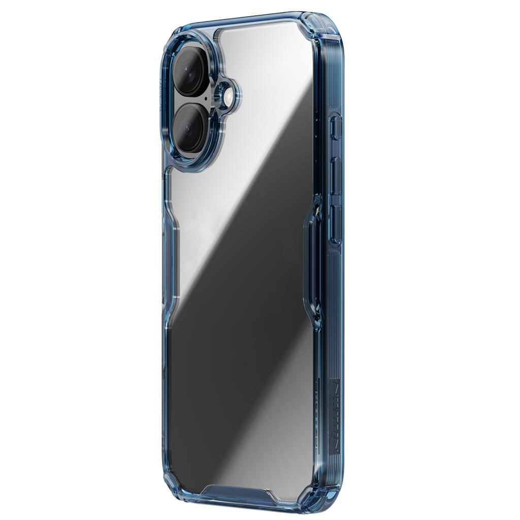 Apple iPhone 16 Nillkin nature pro hátlap tok (Kék)