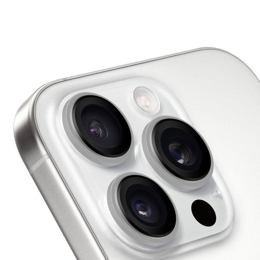 Apple iPhone 16 Pro & iPhone 16 Pro Max OBAL:ME kameravédő (Fehér)