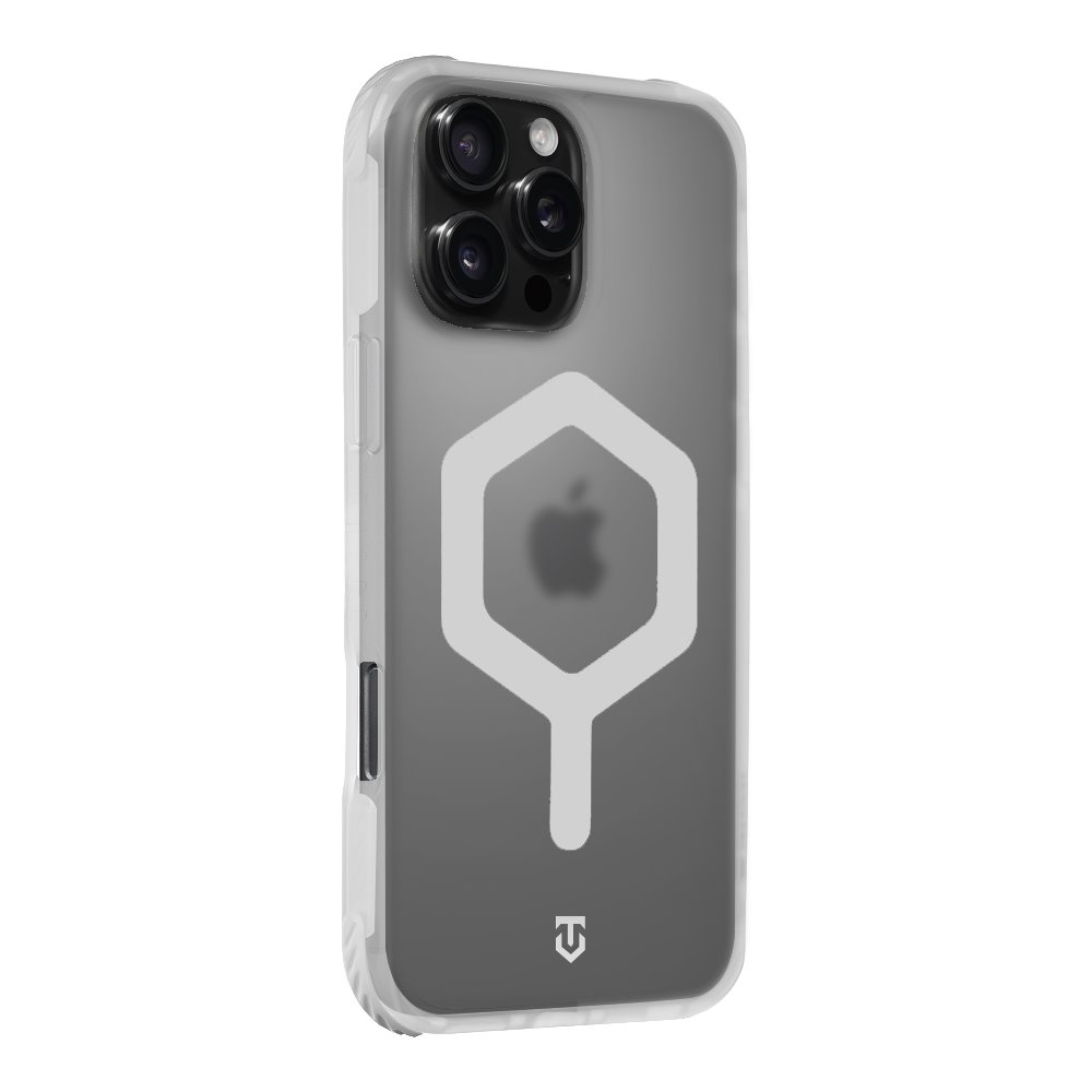 Apple iPhone 16 Pro Max Tactical MagForce Hexagon tok (Fehér)