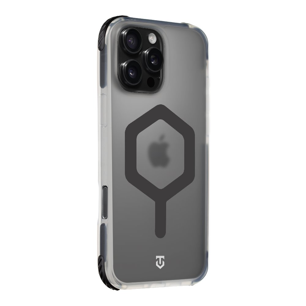 Apple iPhone 16 Pro Max Tactical MagForce Hexagon tok (Fekete)