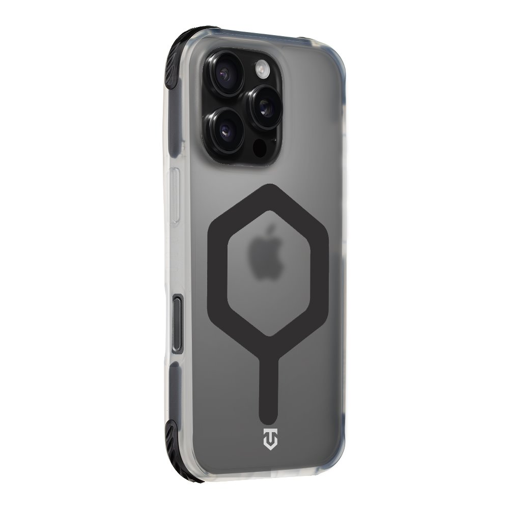 Apple iPhone 16 Pro Tactical MagForce Hexagon tok (Fekete)
