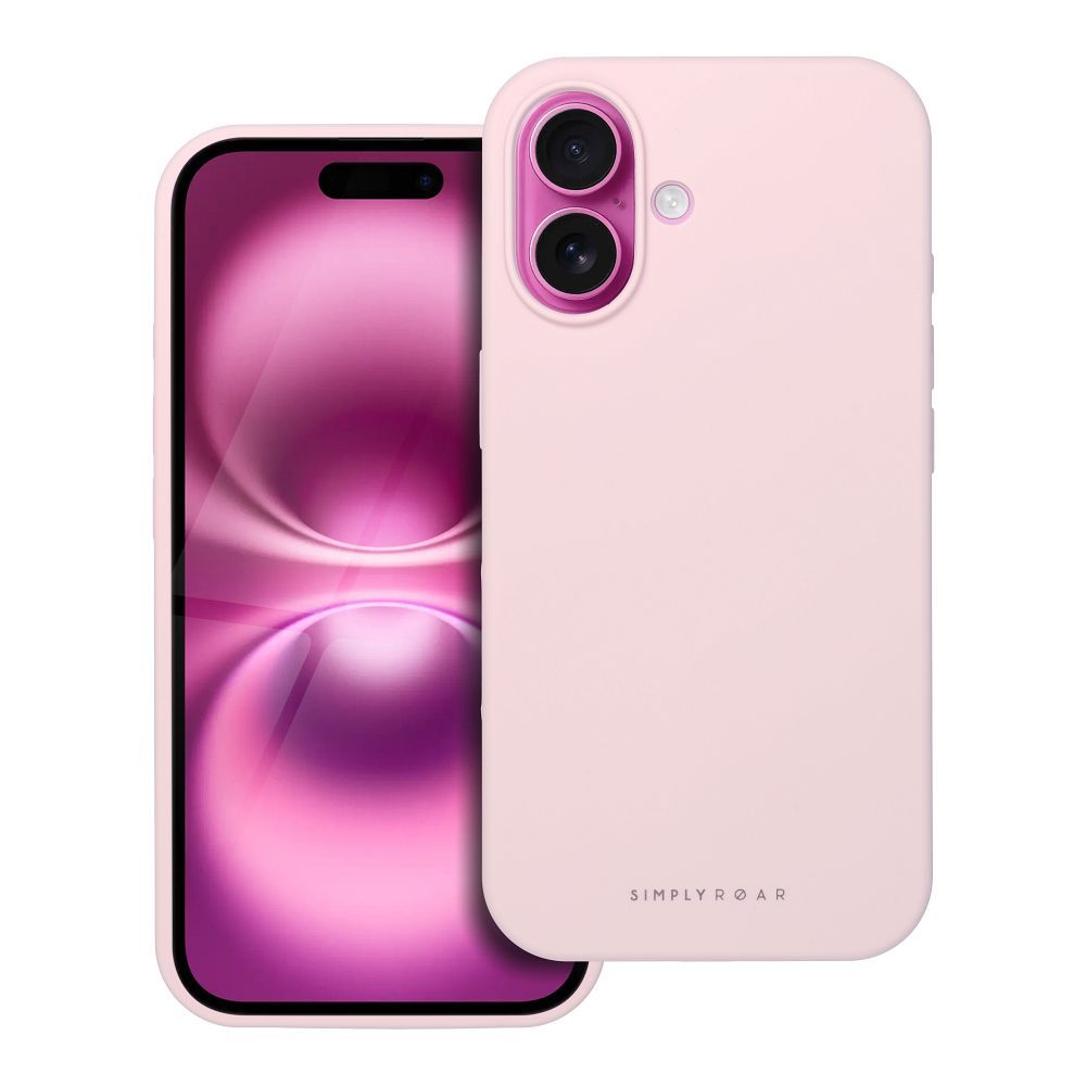 Apple iPhone 16 Roar Cloud skin hátlap tok (Világos rózsaszín)