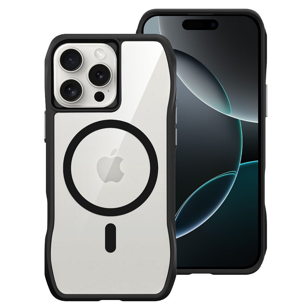 Apple iPhone 16 ROAR Slim Defender hátlap tok (Fekete)