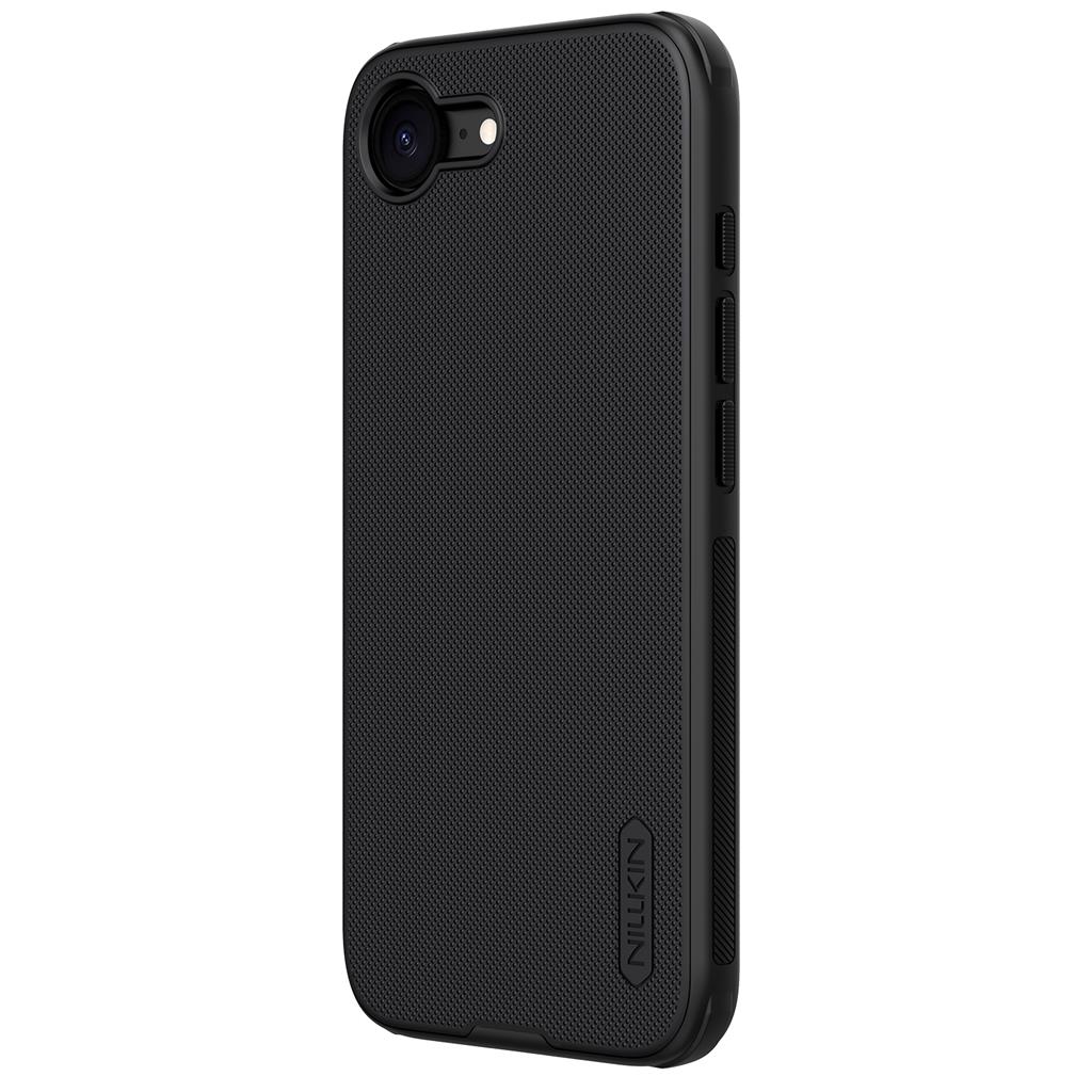 Apple iPhone 16e Nillkin Frosted Shield Pro magsafe hátlap tok (Fekete)