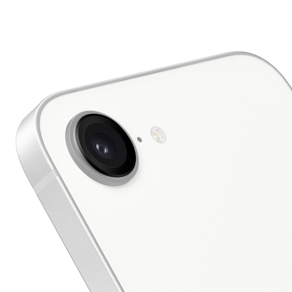 Apple iPhone 16e OBAL:ME kameravédő (Fehér)
