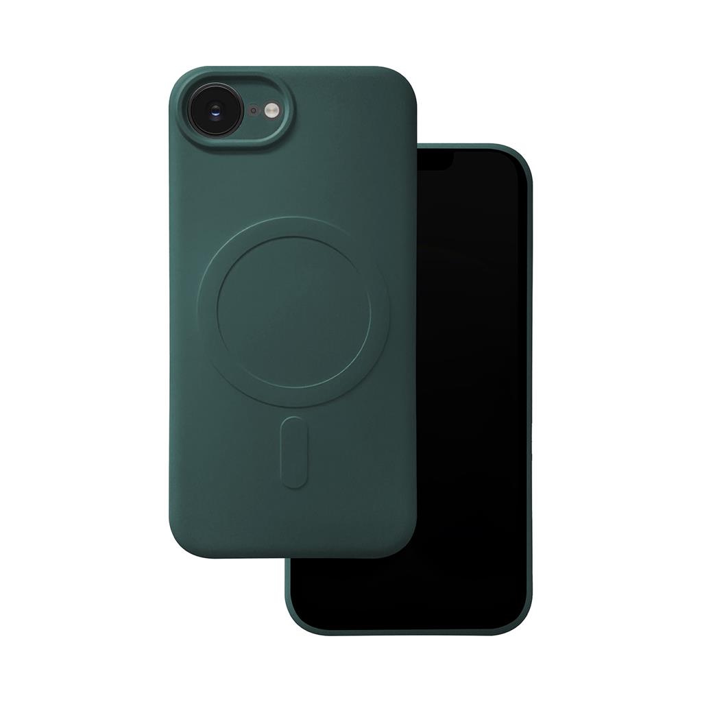 Apple iPhone 16e Simple color magsafe hátlap tok (Zöld)