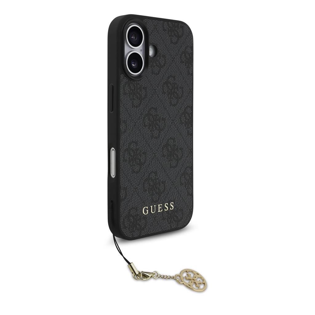 Apple iPhone 17 Guess 4G Charm tok (Szürke) - GUHMP17SGF4GCK