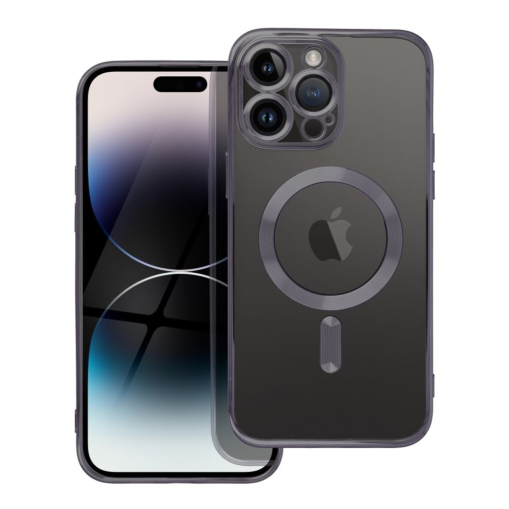 Apple iPhone 17 Pro electro mag magsafe hátlap tok (Fekete)