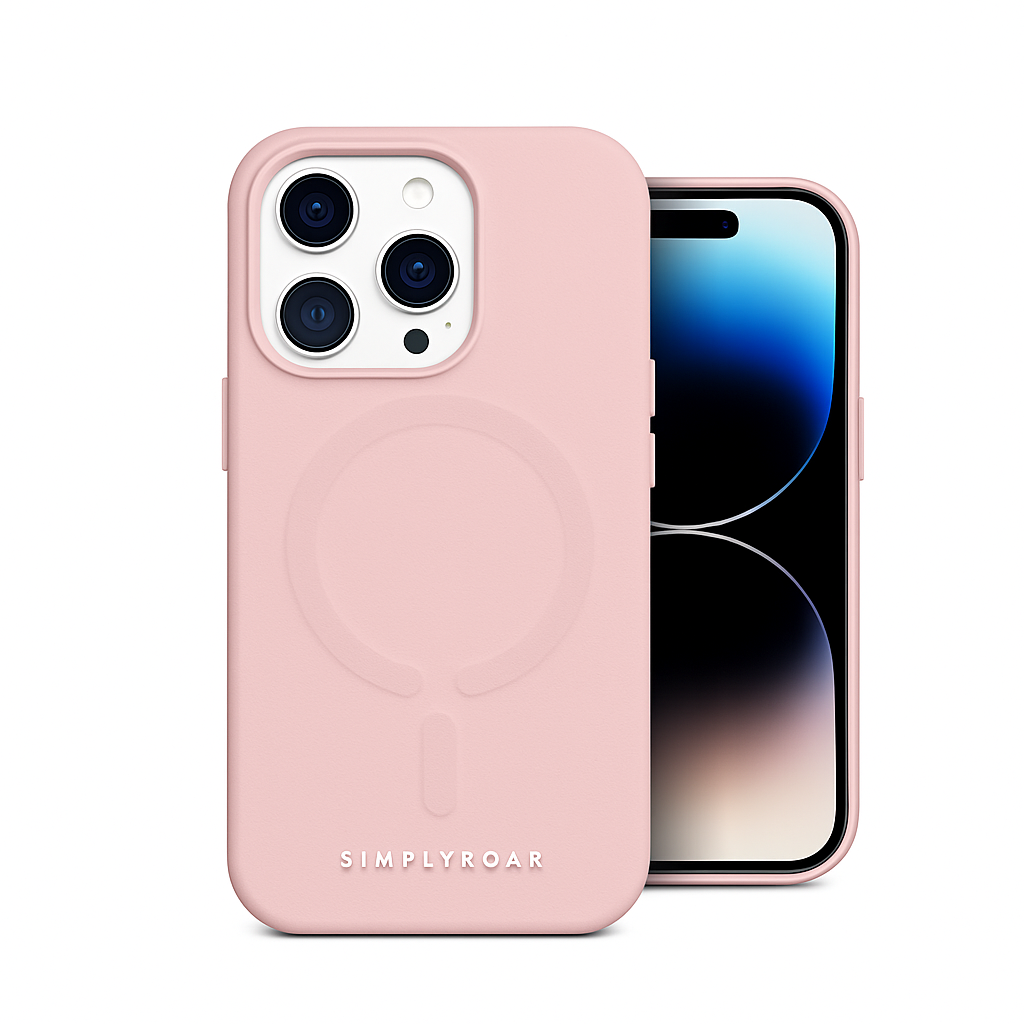 Apple iPhone 17 Pro Max color edge magsafe hátlap tok (Rózsaszín)