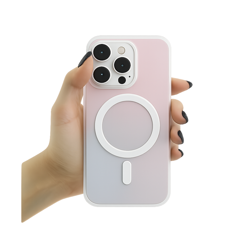 Apple iPhone 17 Pro ROAR Shiny Matte MagSafe hátlap tok (Átlátszó)