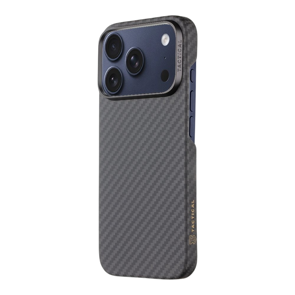 Apple iPhone 17 Pro Tactical MagForce Aramid MagSafe hátlap tok (Fekete)