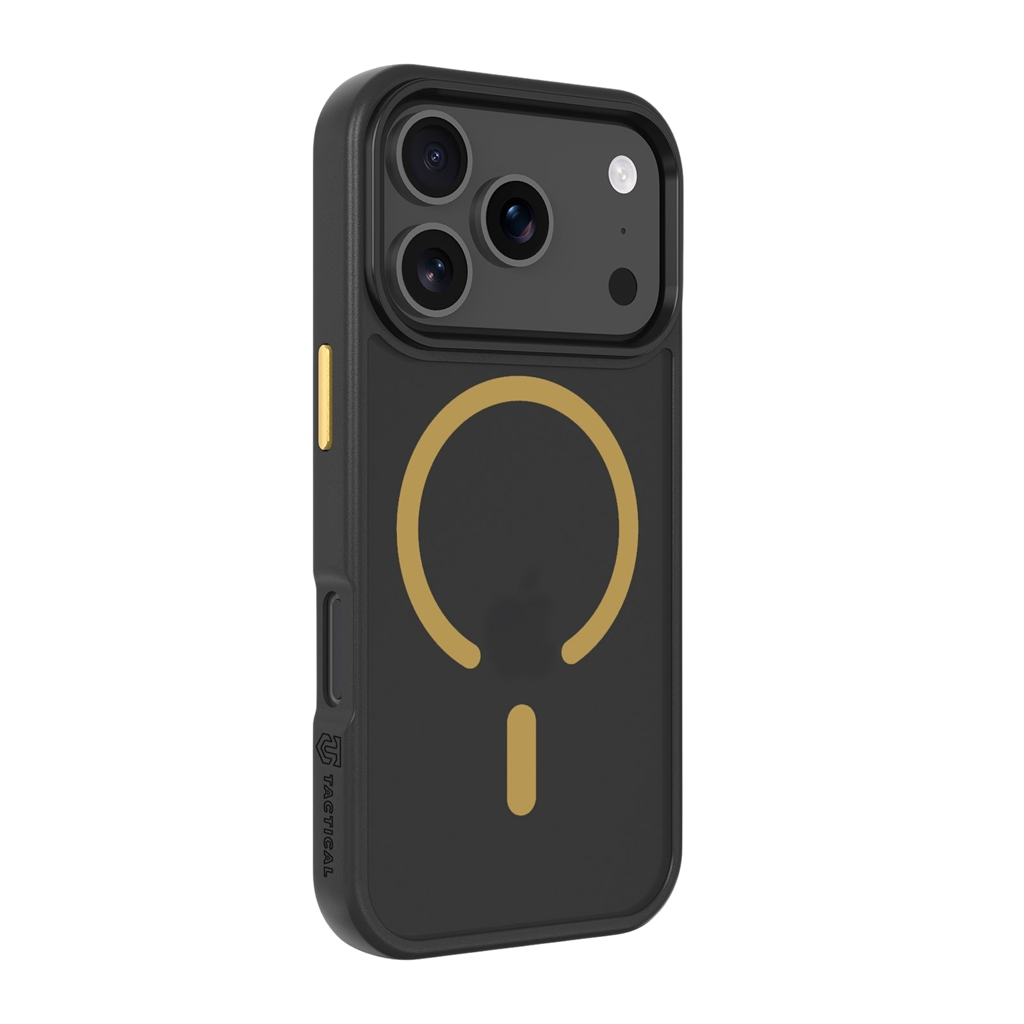 Apple iPhone 17 Pro Tactical MagForce Hyperstealth 2.0 hátlap tok (Fekete - Sárga)