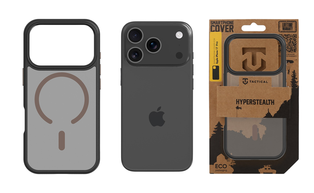 Apple iPhone 17 Pro Tactical MagForce Hyperstealth 2.0 hátlap tok (Moucha Moose)