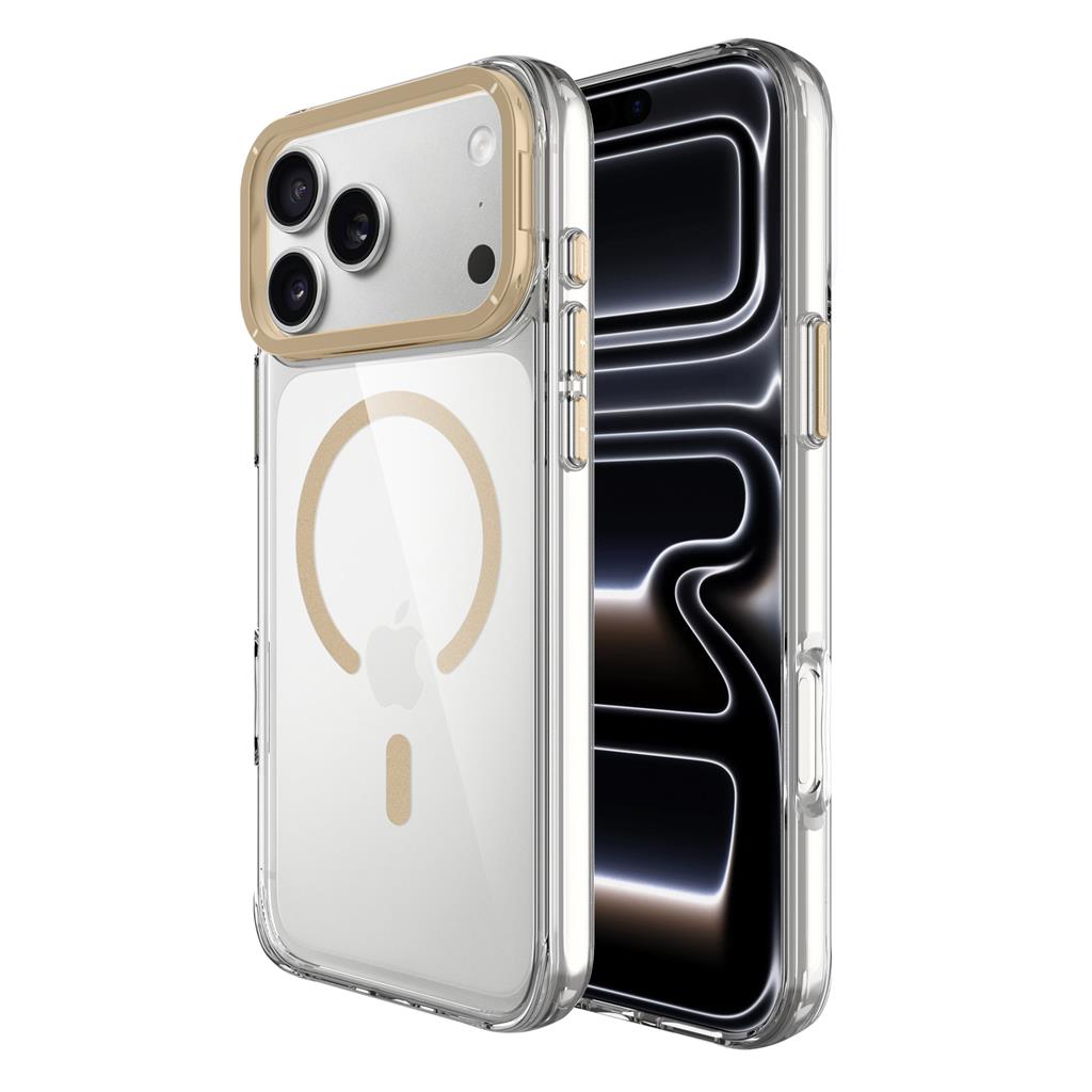 Apple iPhone 17 Pro TOKO Apex capsule magsafe hátlap tok (Arany)