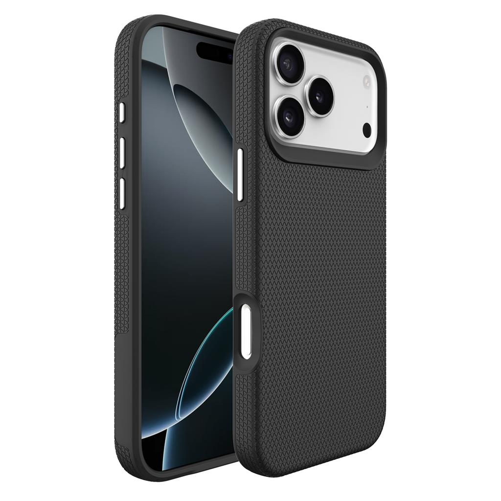 Apple iPhone 17 Pro Toko Triangle MagSafe hátlap tok (Fekete)