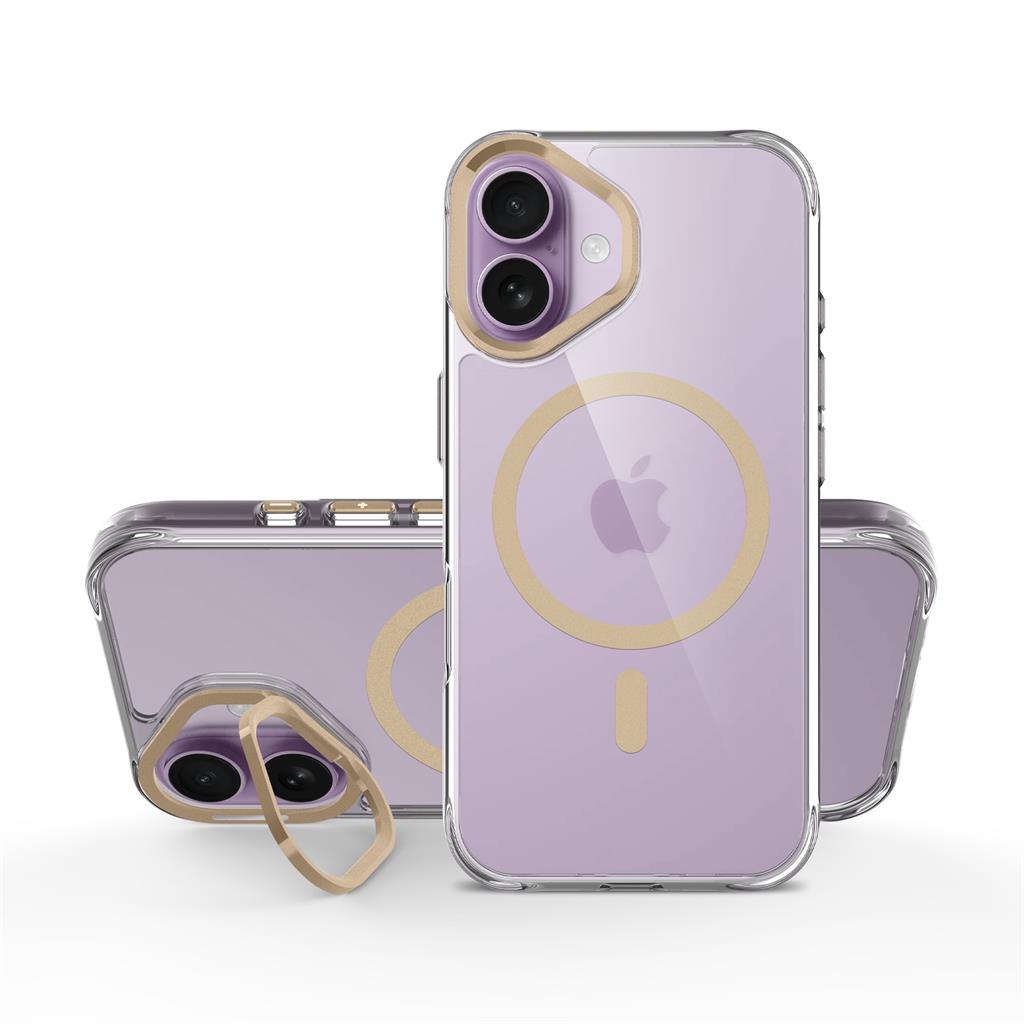 Apple iPhone 17 TOKO Apex capsule magsafe hátlap tok (Arany)