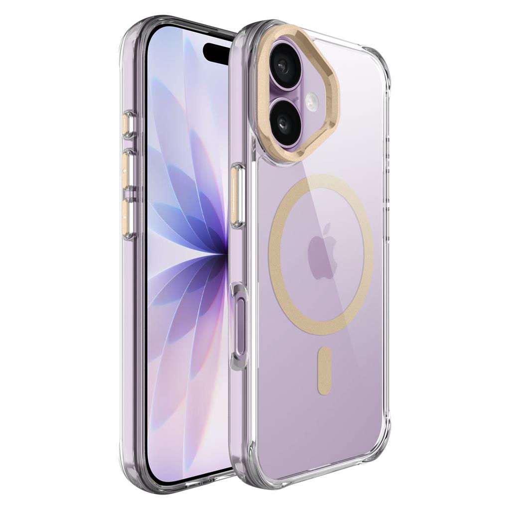 Apple iPhone 17 TOKO Apex capsule magsafe hátlap tok (Arany)