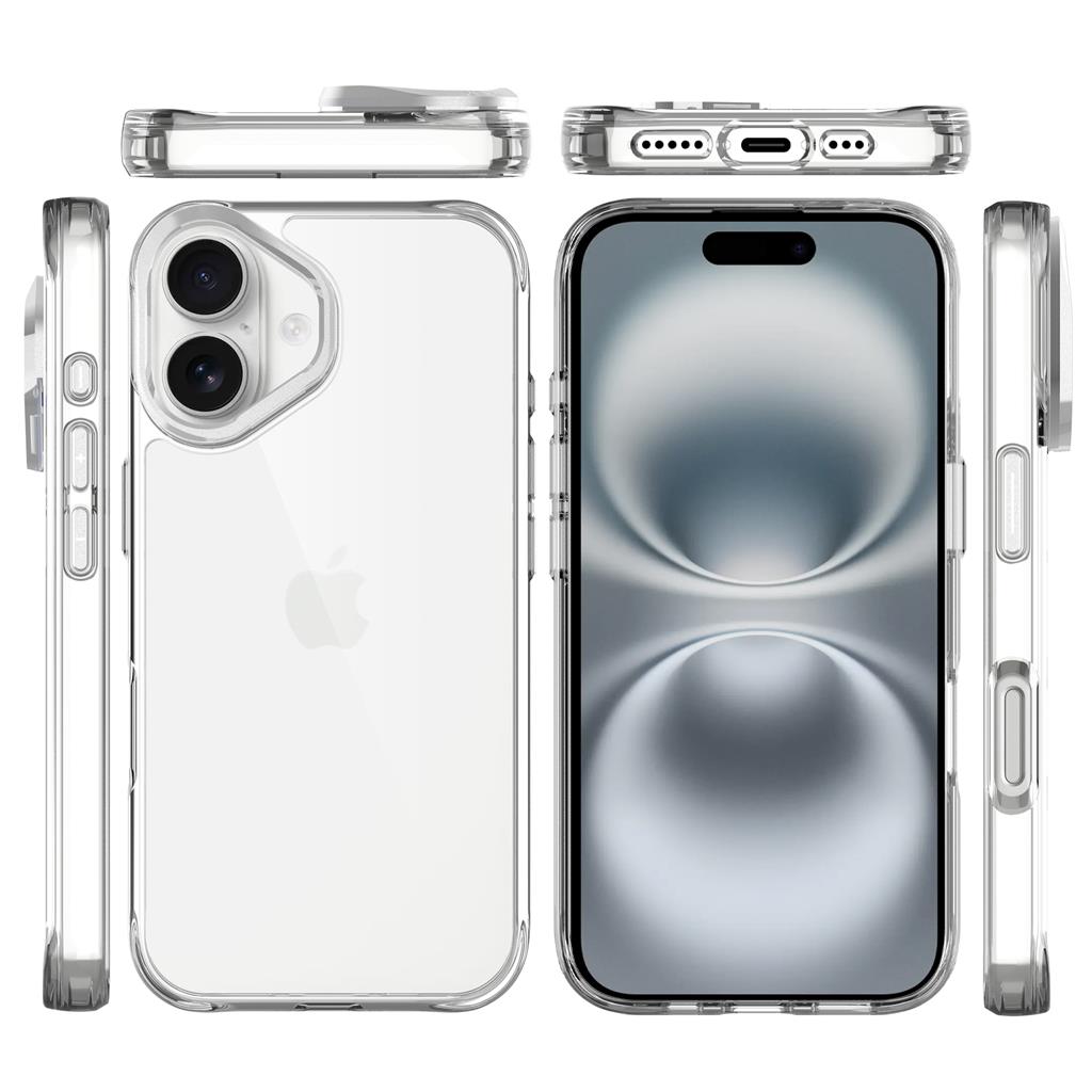 Apple iPhone 17 TOKO Apex capsule magsafe hátlap tok (Fehér)