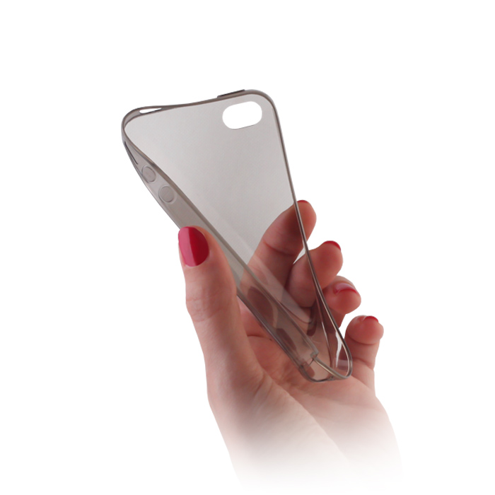 Apple iPhone 6/ 6S ultra slim 0,3mm tpu hátlap tok, füst