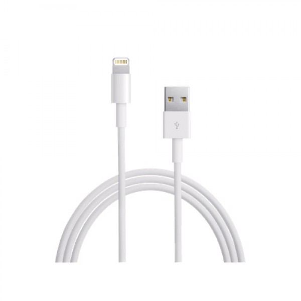 Apple Lightning kábel (Fehér) - 2 m - MD819ZM/A ECO csomagolás