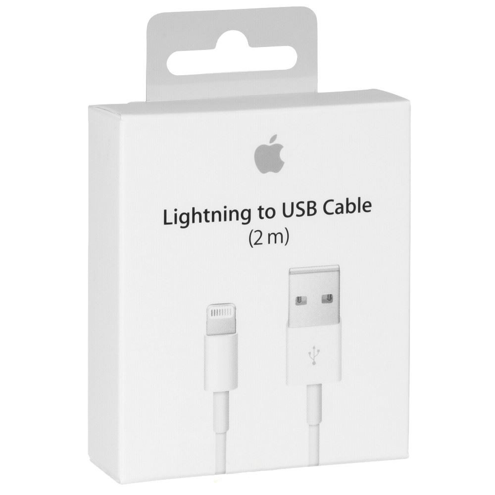 Apple Lightning kábel 2m (Fehér) - MD819ZM/A