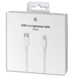 Apple USB-C - Lightning kábel (Fehér) - 2 m - MKQ42ZM/A