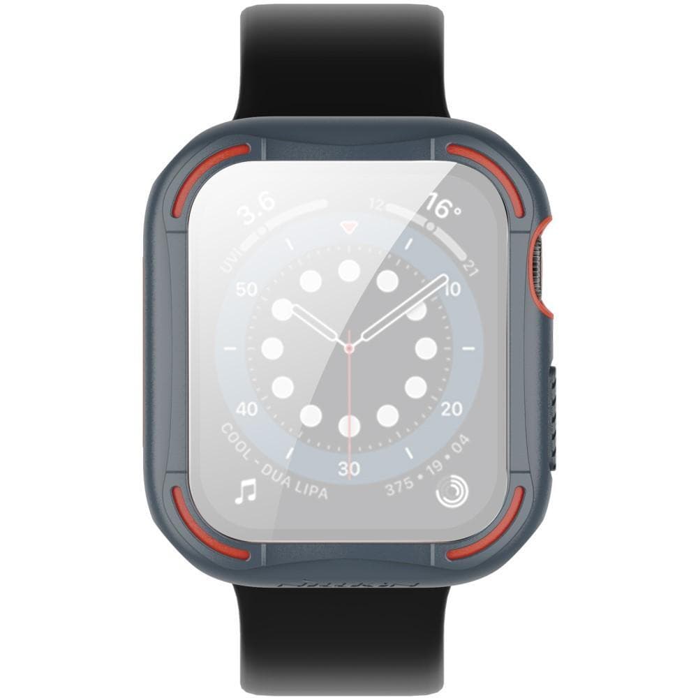 Apple Watch 4 44mm / Watch 5 44mm / Watch 6 44mm / Watch SE 44mm Nillkin CrashBumper 2in1 tok + üveg (Szürke)