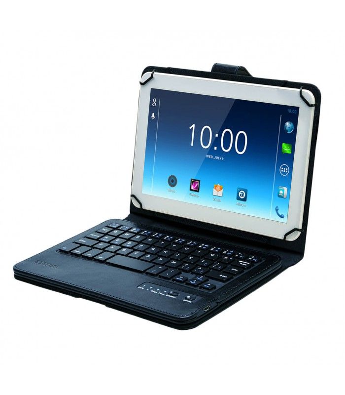 Astrum universal tablet case with Bluetooth 3.0 keyboard 9/10" black, Android/IOS TB100