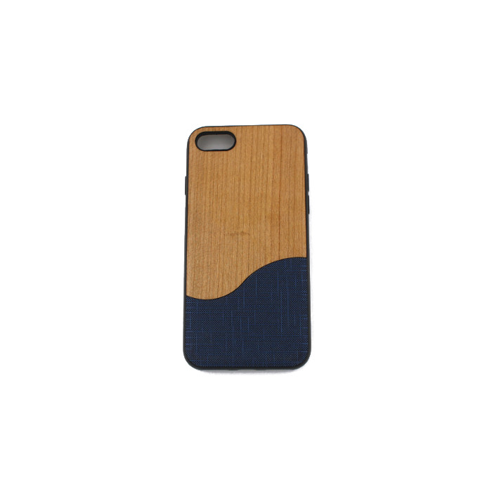 Beeyo Wooden case Apple iPhone 7/ iPhone 8 Plus, Kék