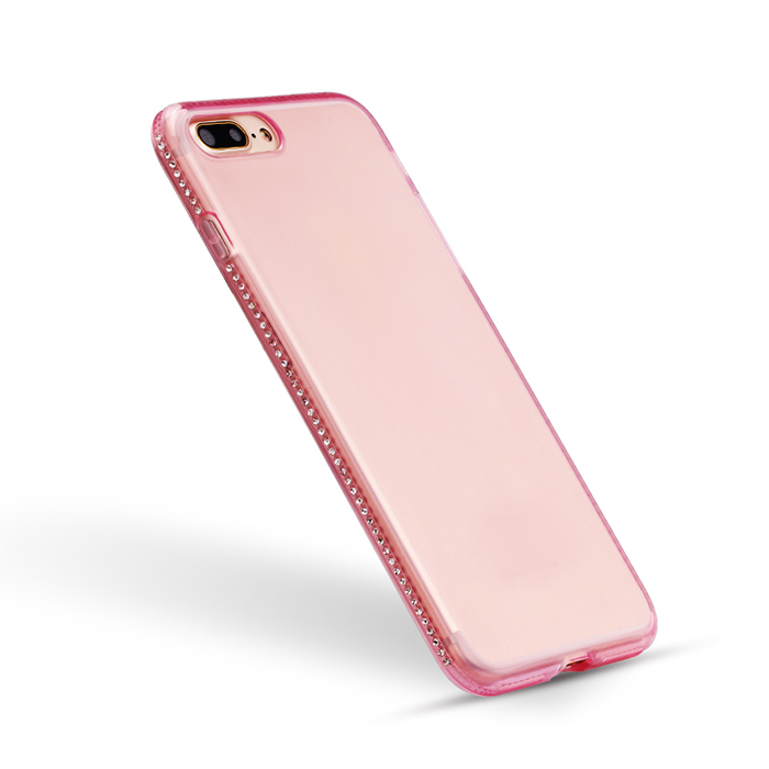 Diamond frame case Apple iPhone 7/ iPhone 8 Plus, Pink