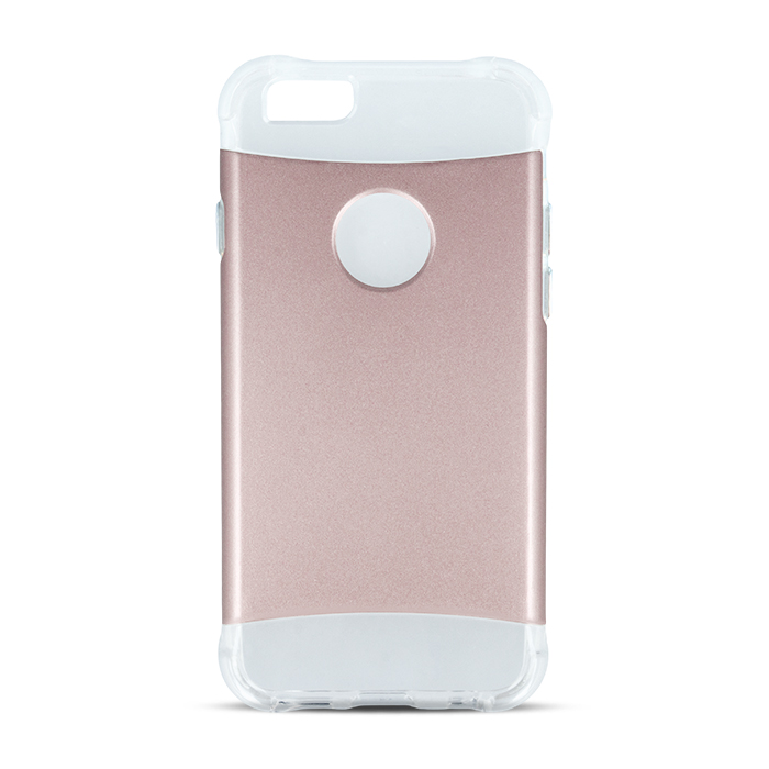 Duo TPU case Apple iPhone 6/6S, Rozéarany